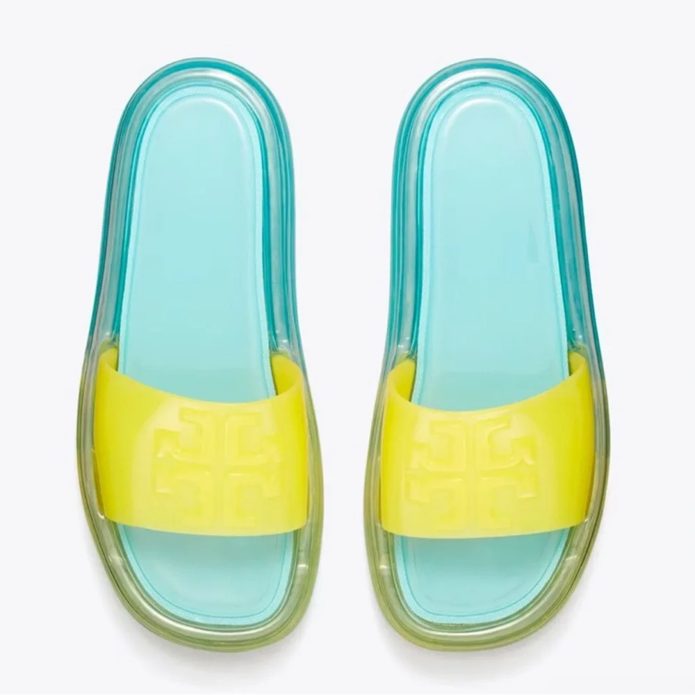 Tory Burch Bubble Jelly Island Blue/Firefly